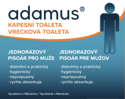 Kapesní toaleta pro muže - Adamus - 5ks