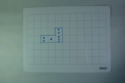 Mazací tabulka se čtverečkovou sítí, 10ks