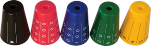 Kelímky a kostky sady - řádové počítadlo, 4 sady 