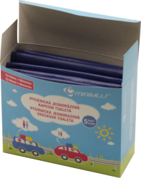 Kapesní toaleta pro děti - Minimus - 5ks