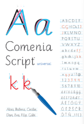 Plakát Comenia Script