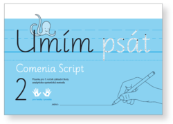 Umím psát 1,2 - analyt.-synt. metoda - pro leváky i praváky - Comenia Script - předobjednávka