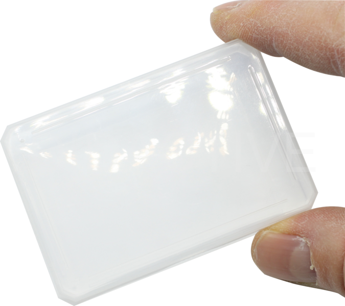 Plastová průhledná krabička - karetní mini