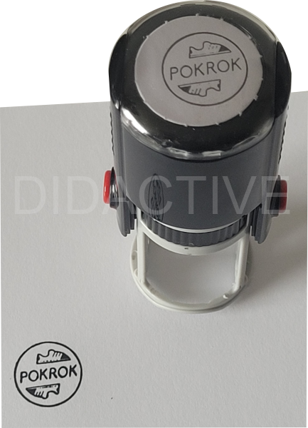 Razítko POKROK samobarvící